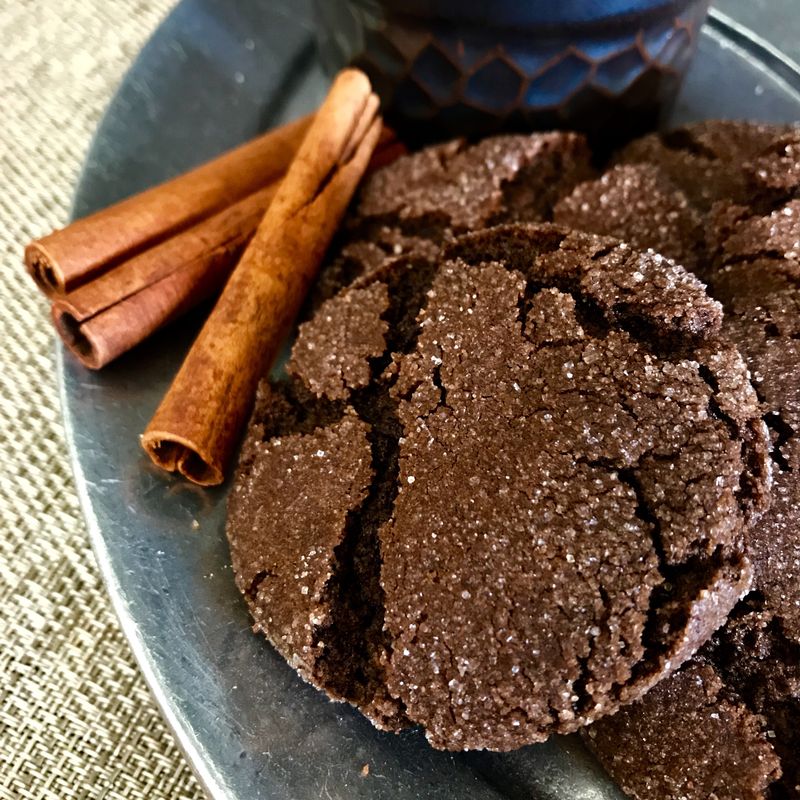 Mexican Hot Chocolate Cookies