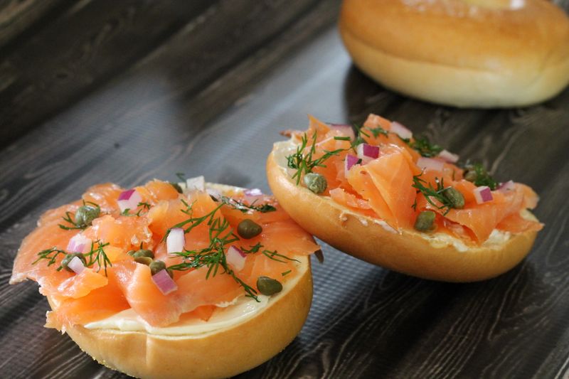 Bagel And Lox From New York