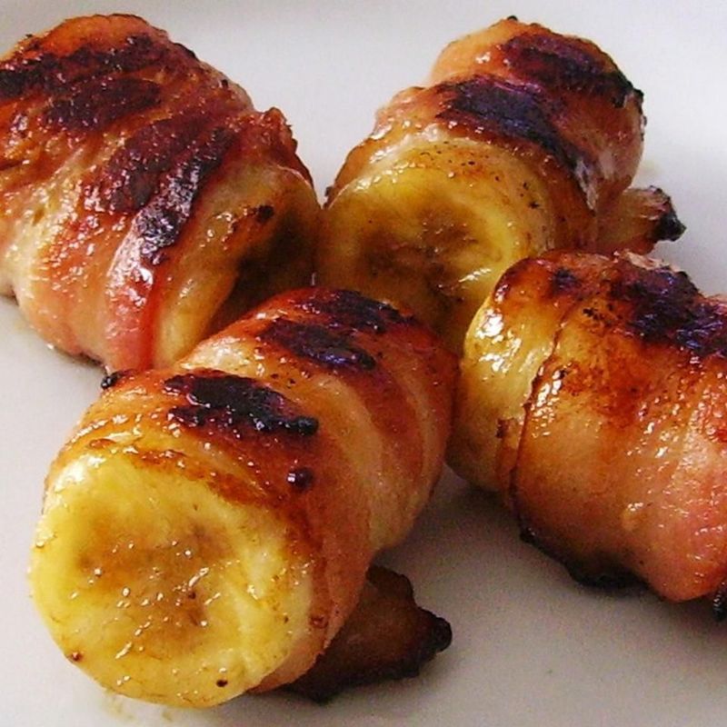 Banana And Bacon Surprise