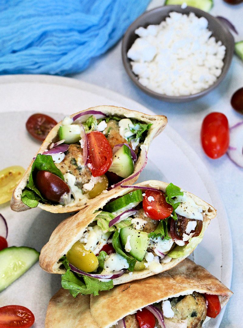 Greek Salad Pita Pocket