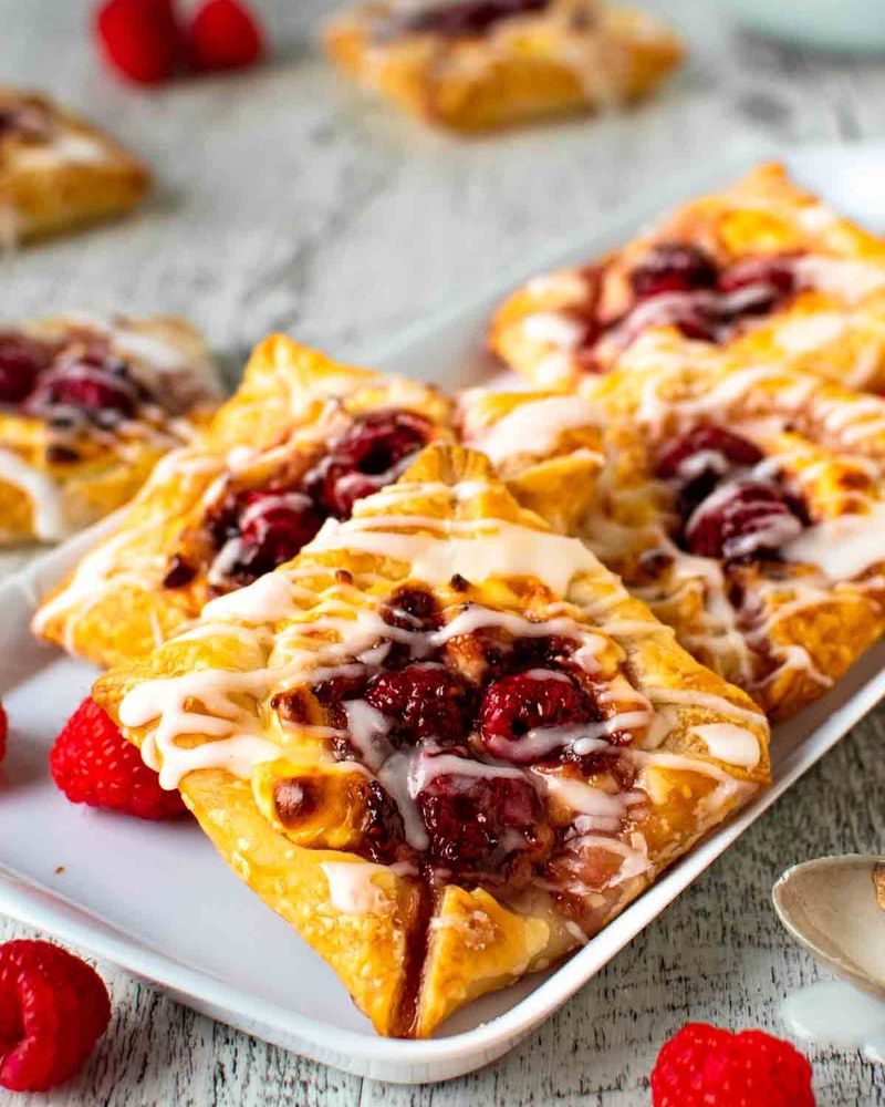 Raspberry Cream Cheese Danish