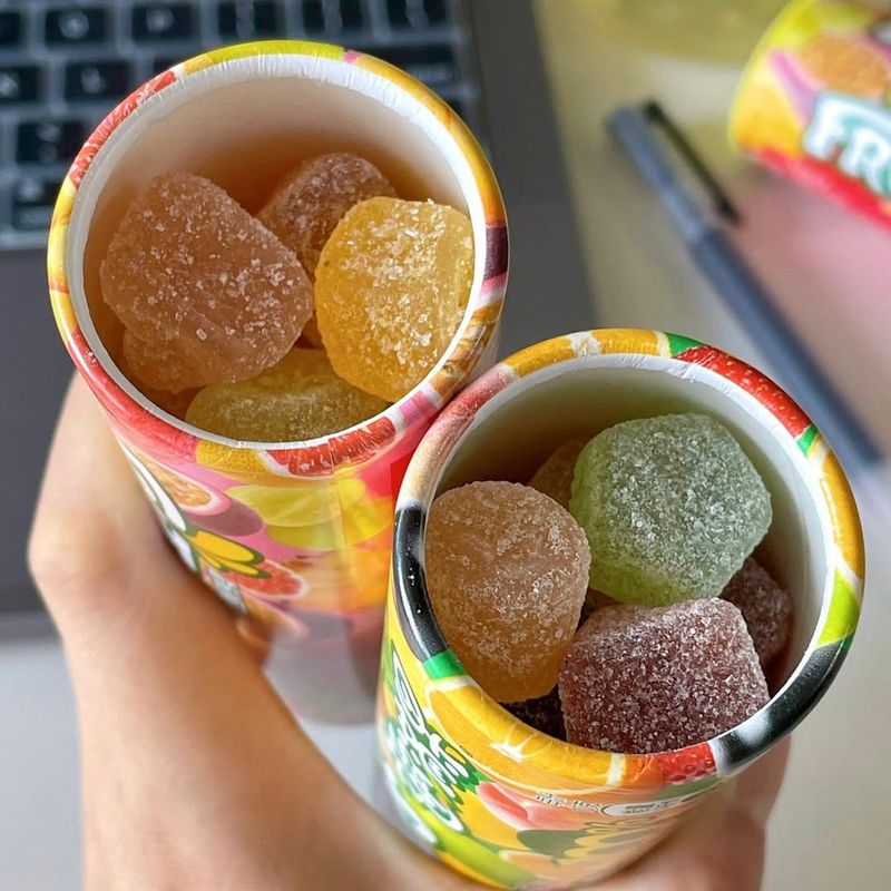 Gummy Candy With Real Fruit Juice