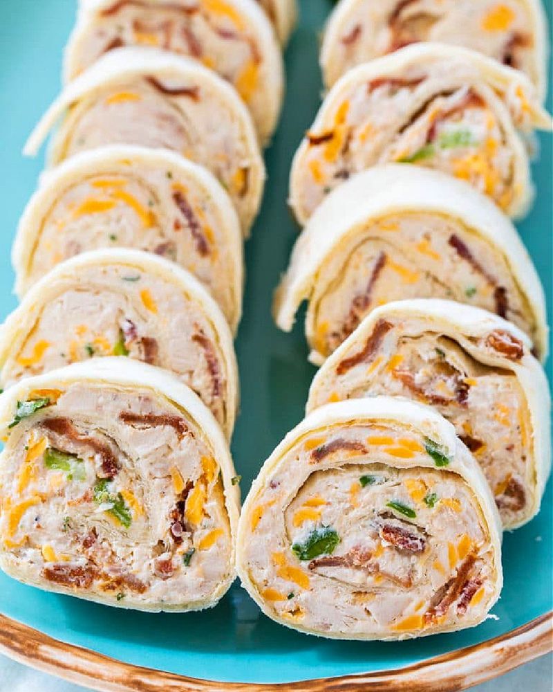 Bacon And Cheddar Pinwheels