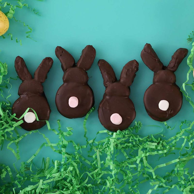 Chocolate-Dipped Ear Bunnies