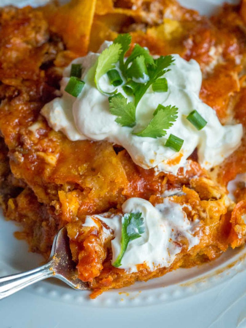 Tortilla Chip Enchilada Crush
