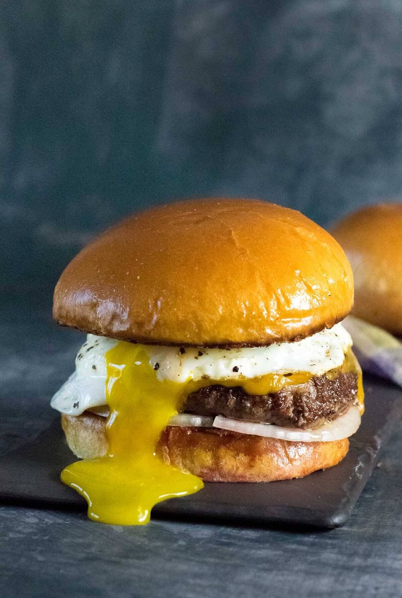 Fried Egg And Hot Sauce