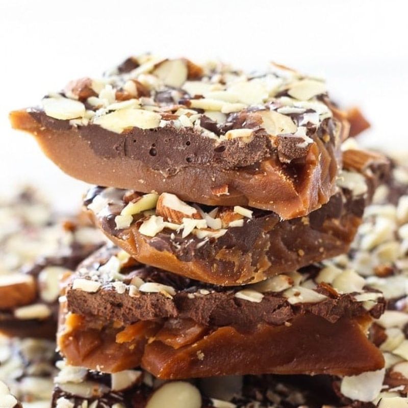 Toasted Almond Toffee