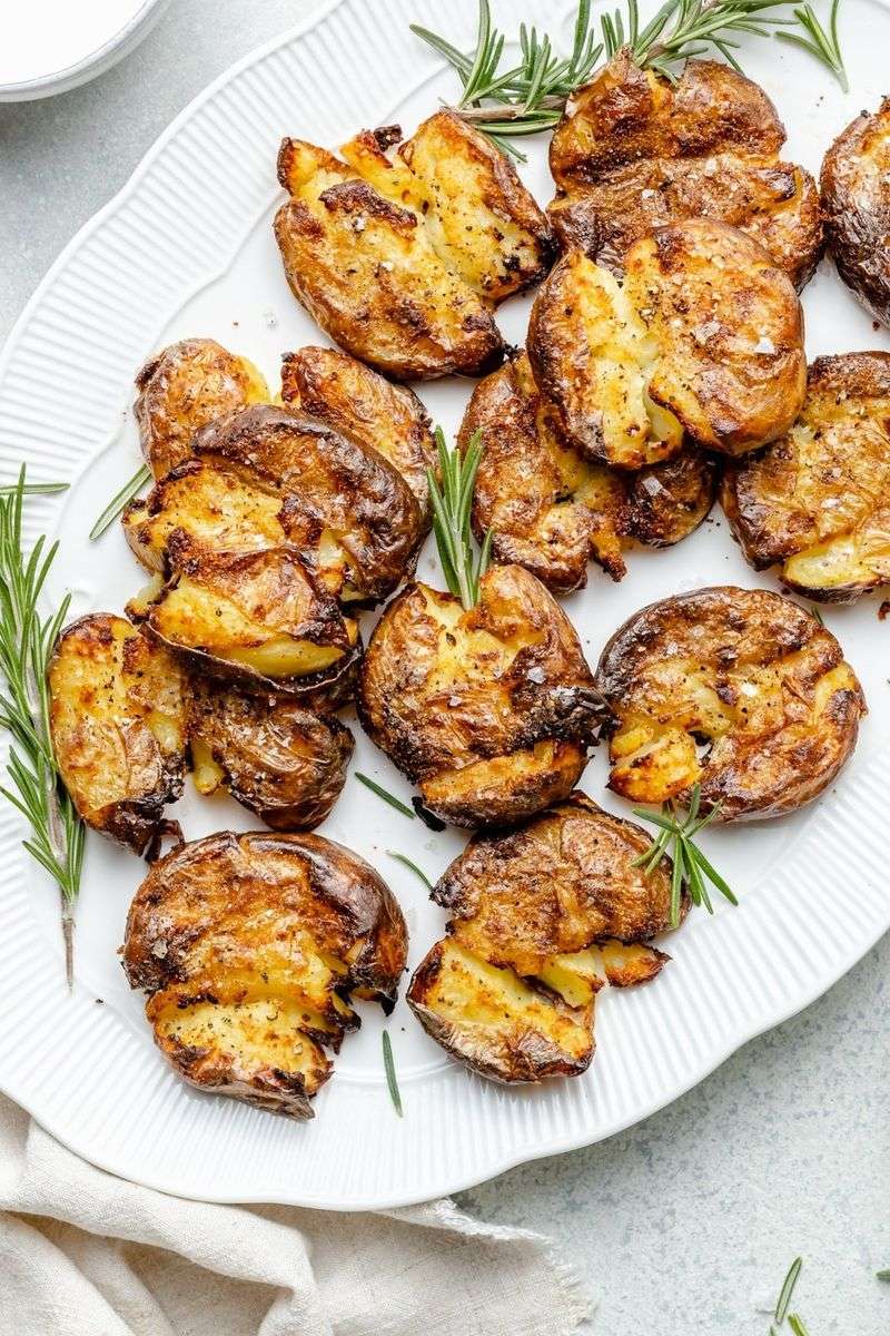 Crispy Smashed Potatoes
