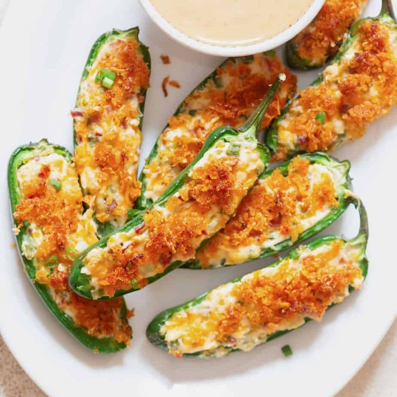 Chorizo-Stuffed Jalapeño Poppers