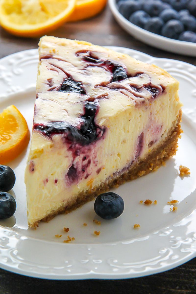 Blueberry Lemon Cheesecake