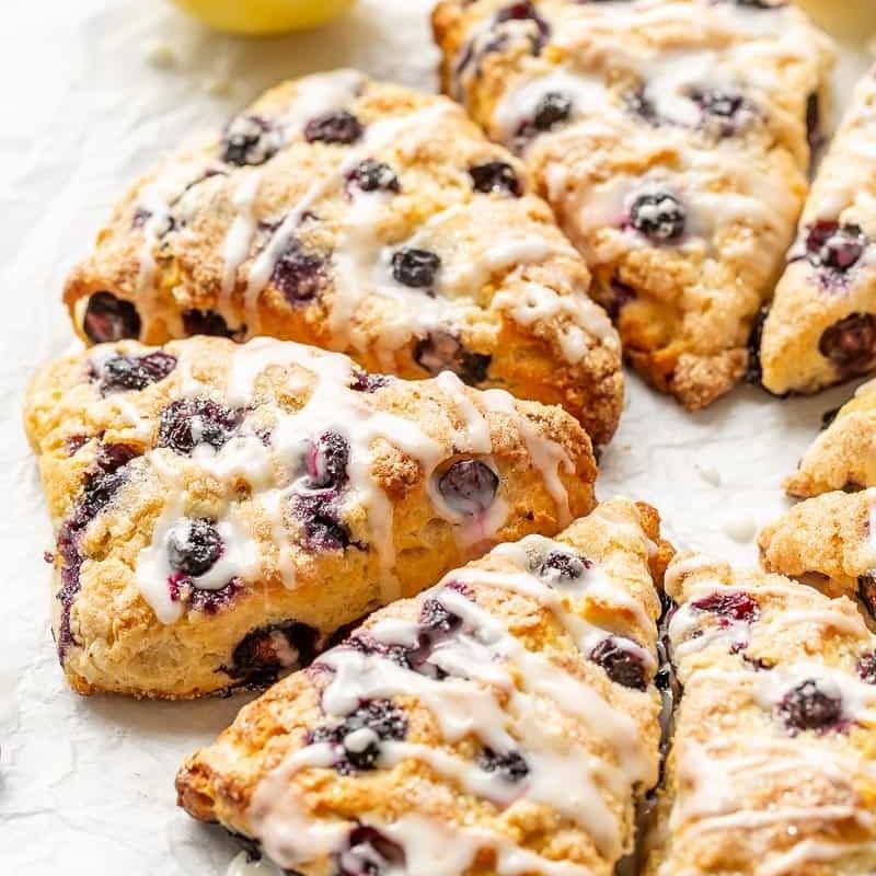 Blueberry Lemon Scones