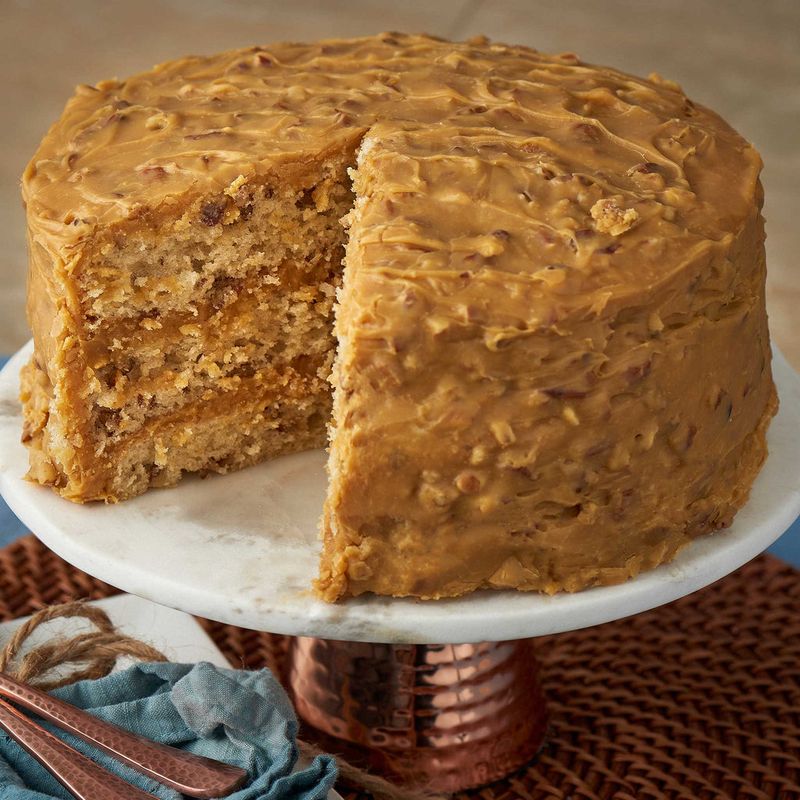 Brown Butter Pecan Praline Cake