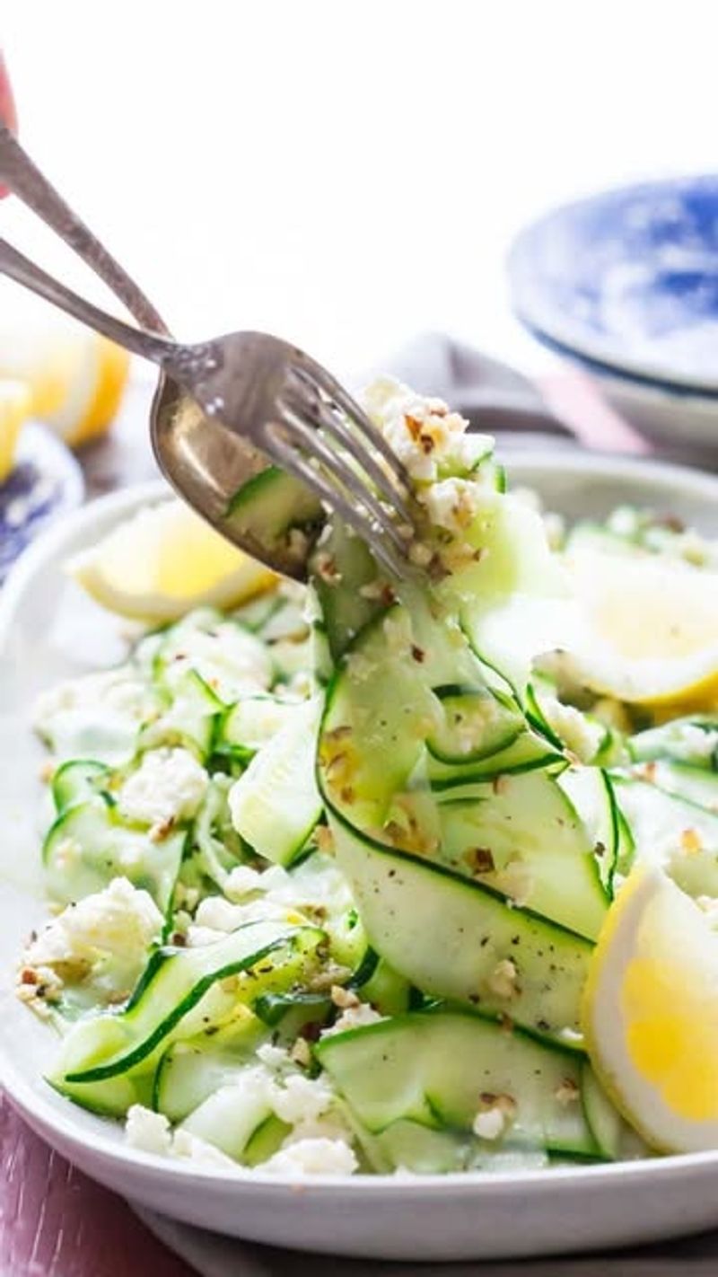 Zucchini Ribbon Salad