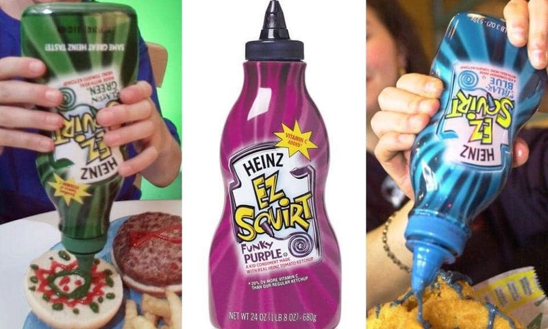 Neon-Colored Ketchup