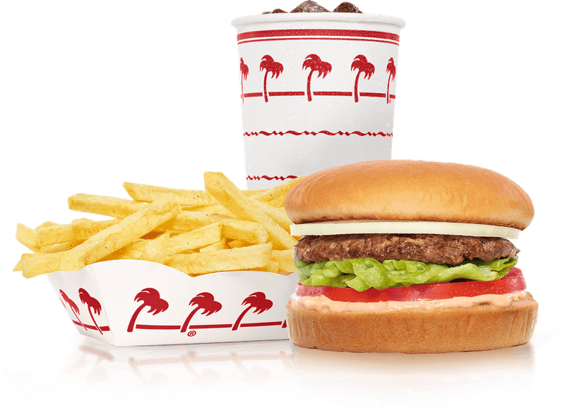 In-N-Out's Double-Double Combo