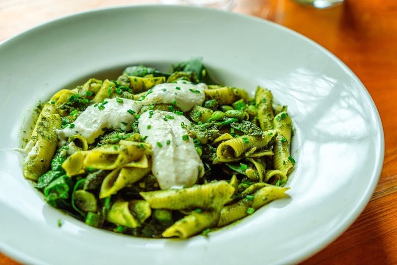 Lemon-Ricotta Pasta With Snap Peas