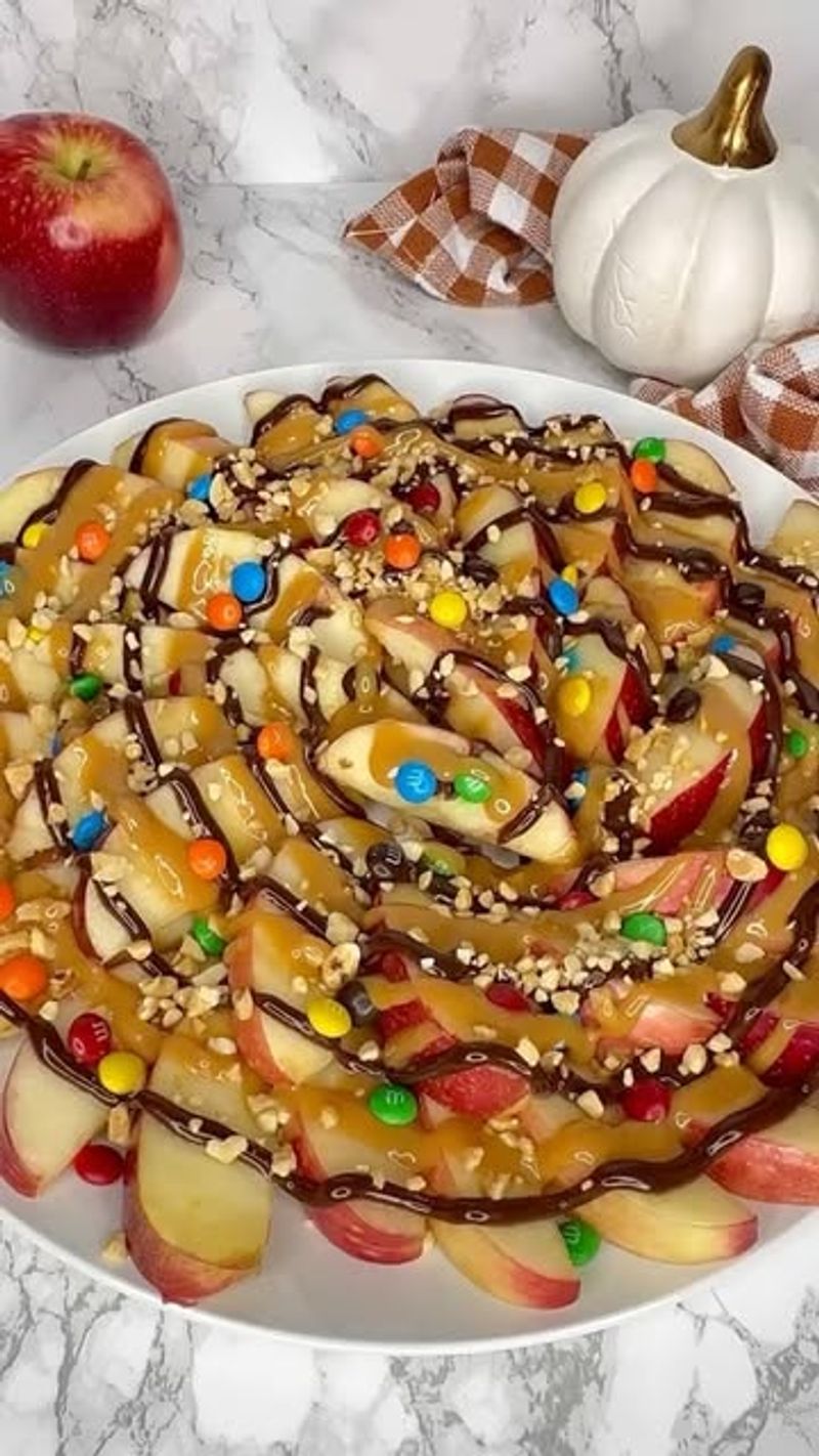 Caramel Apple Nachos
