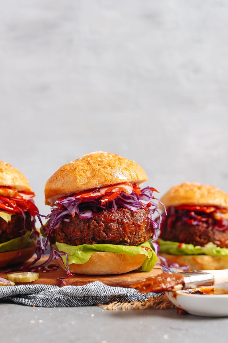 Smoky Black Bean Burgers