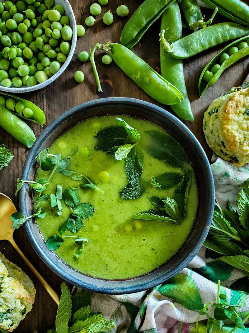 Minty Pea Soup
