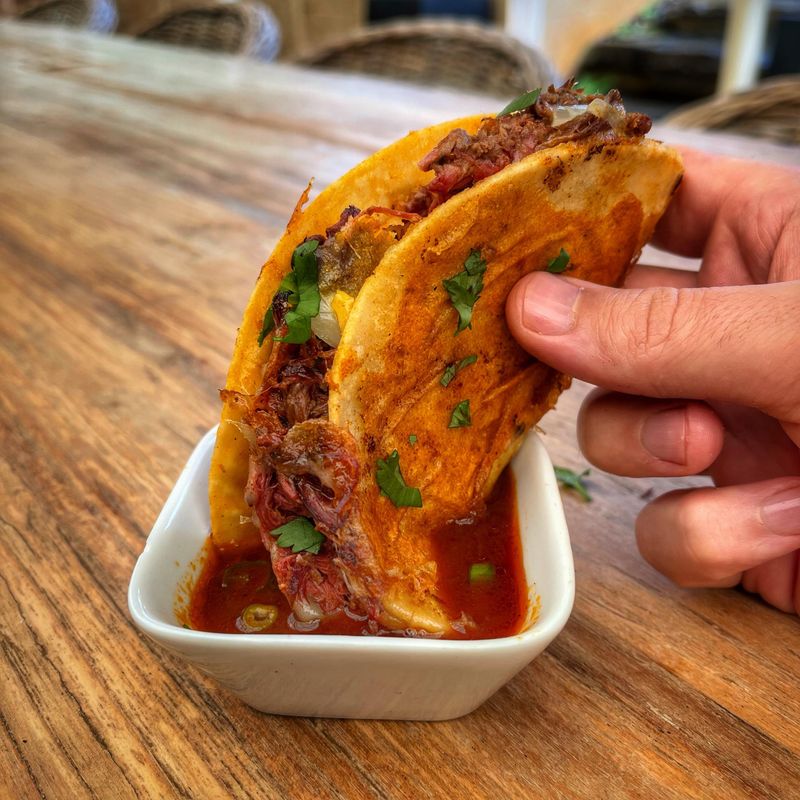 Red Flag: Overly Greasy Tacos