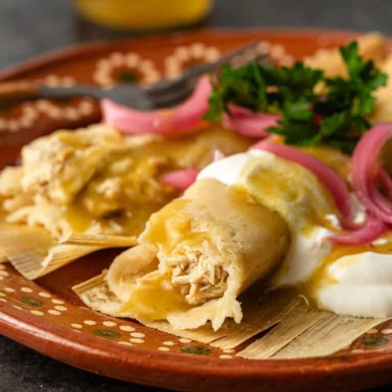 Traditional Tamales Verdes