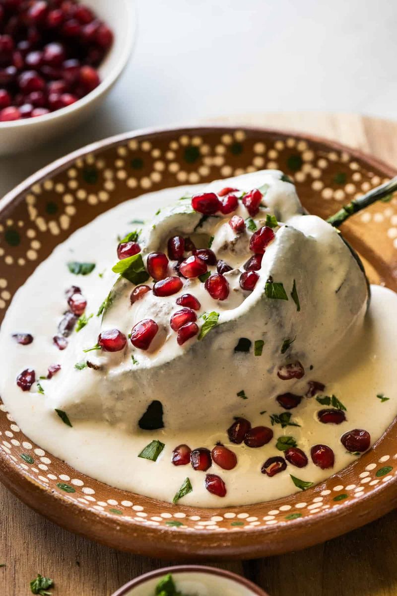 Authentic Chiles En Nogada