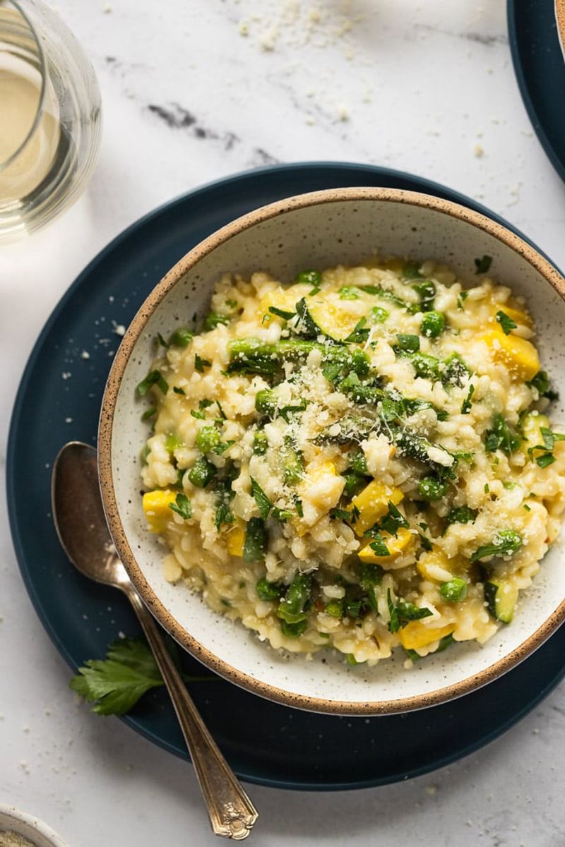 Spring Vegetable Risotto