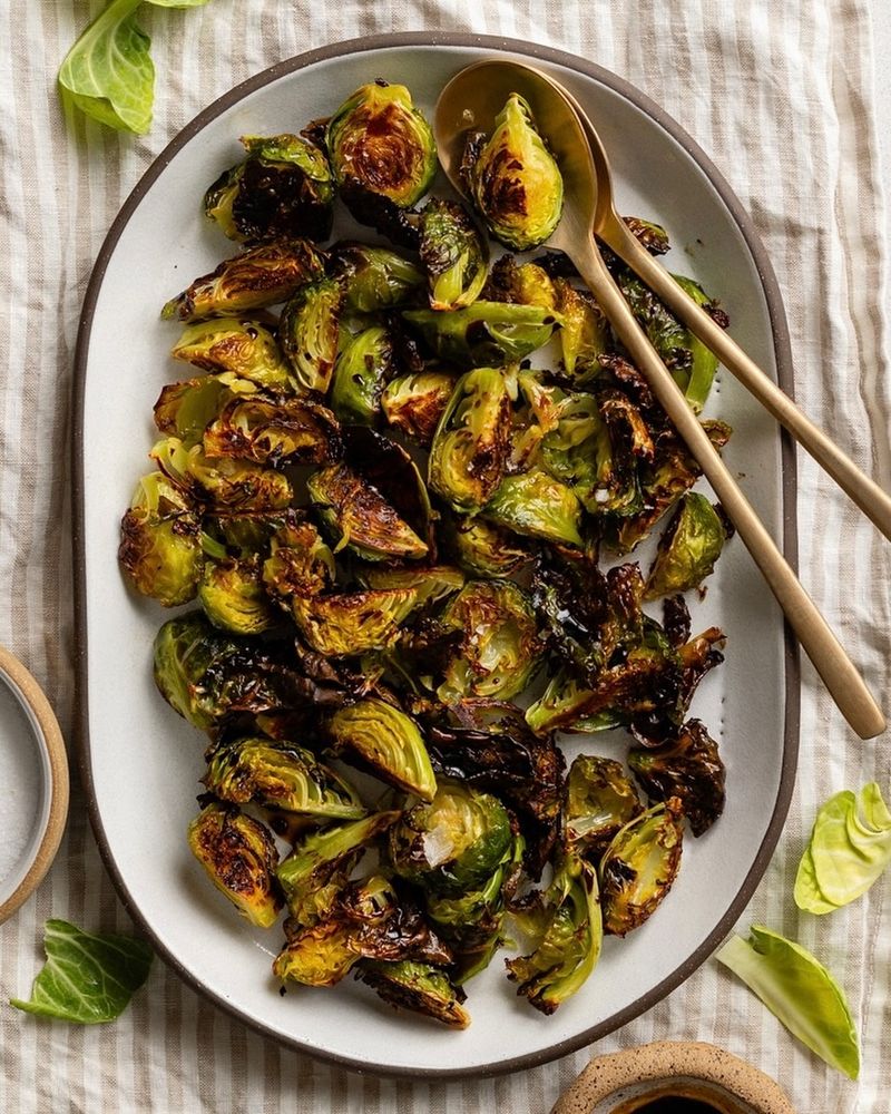 Maple-Glazed Brussels Sprouts