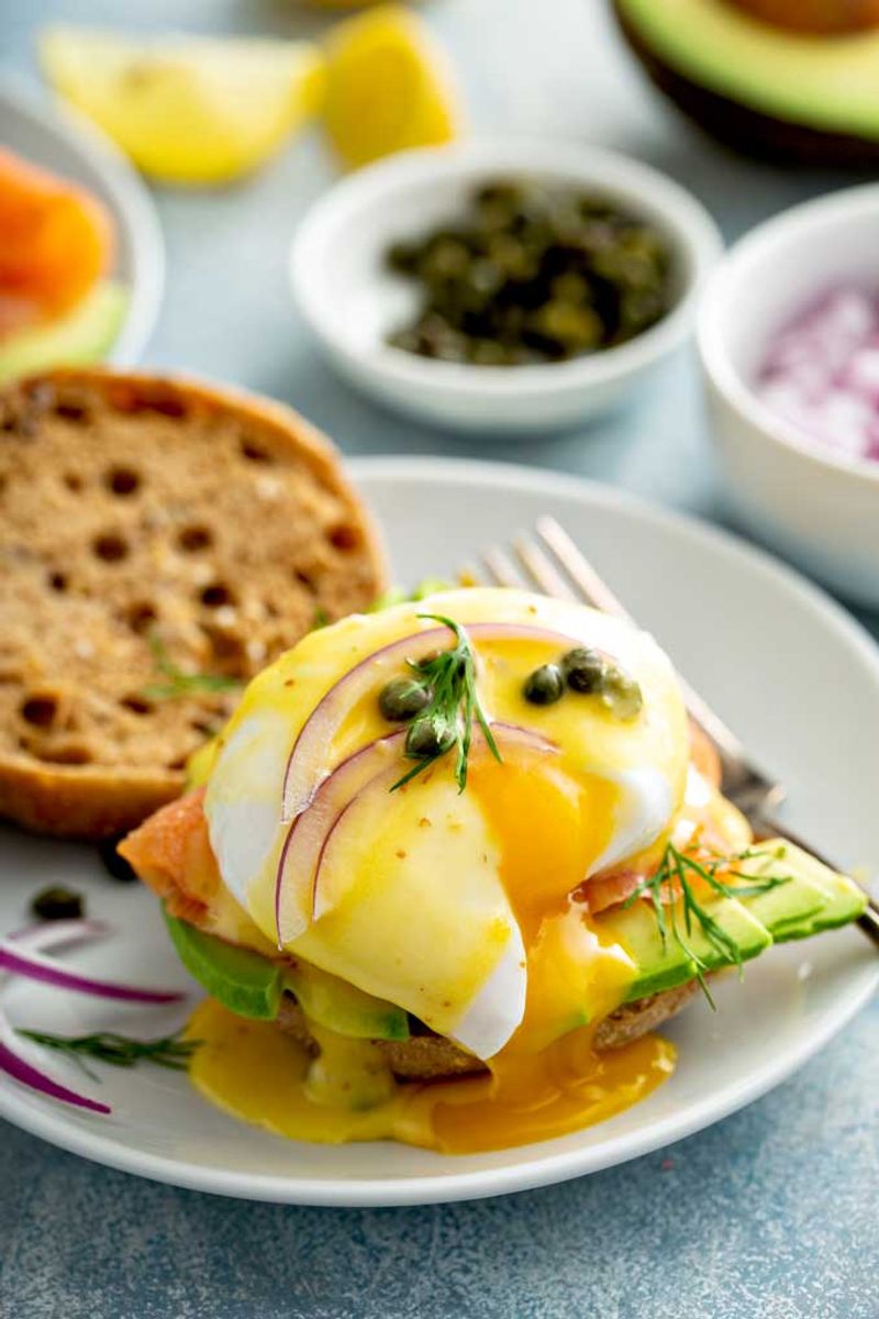 Smoked Salmon Eggs Benedict