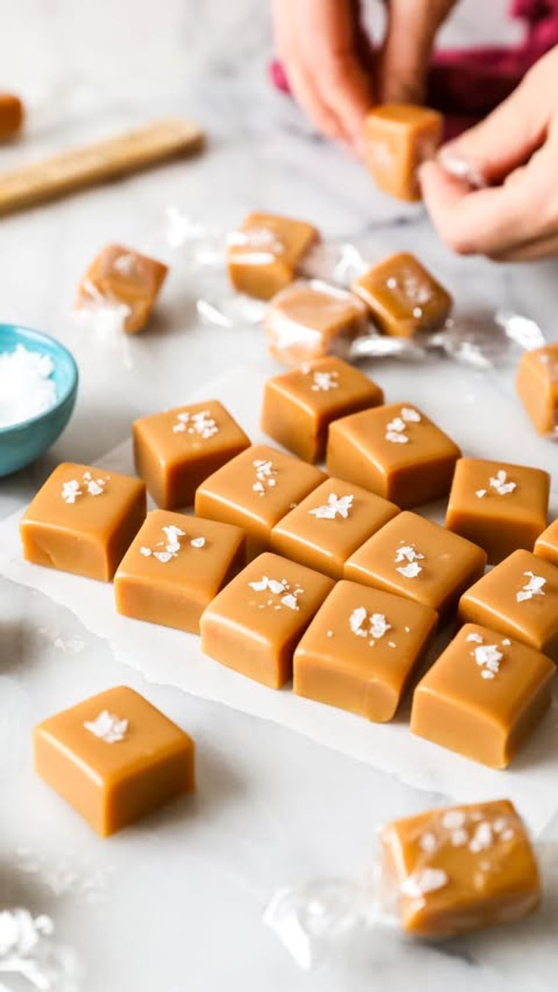 Orange Caramel Candies