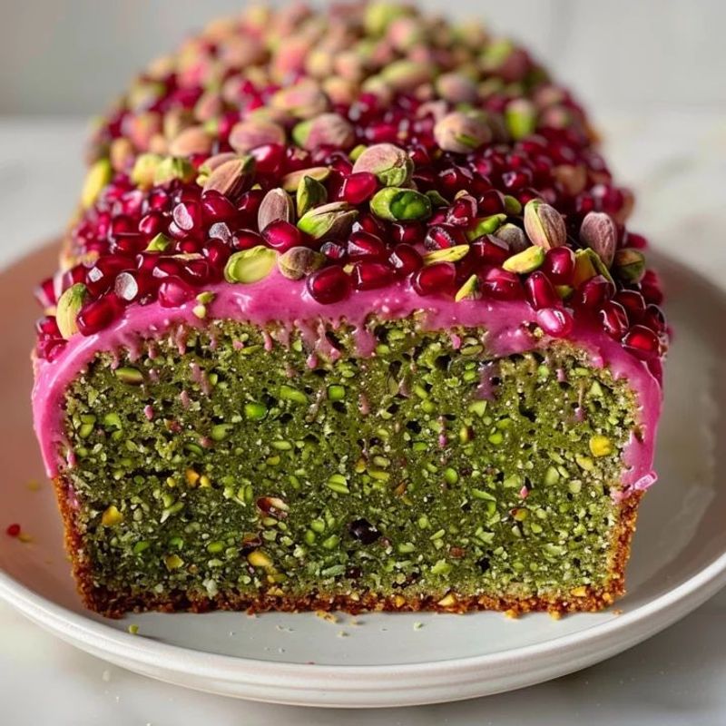 Pistachio Rose Loaf