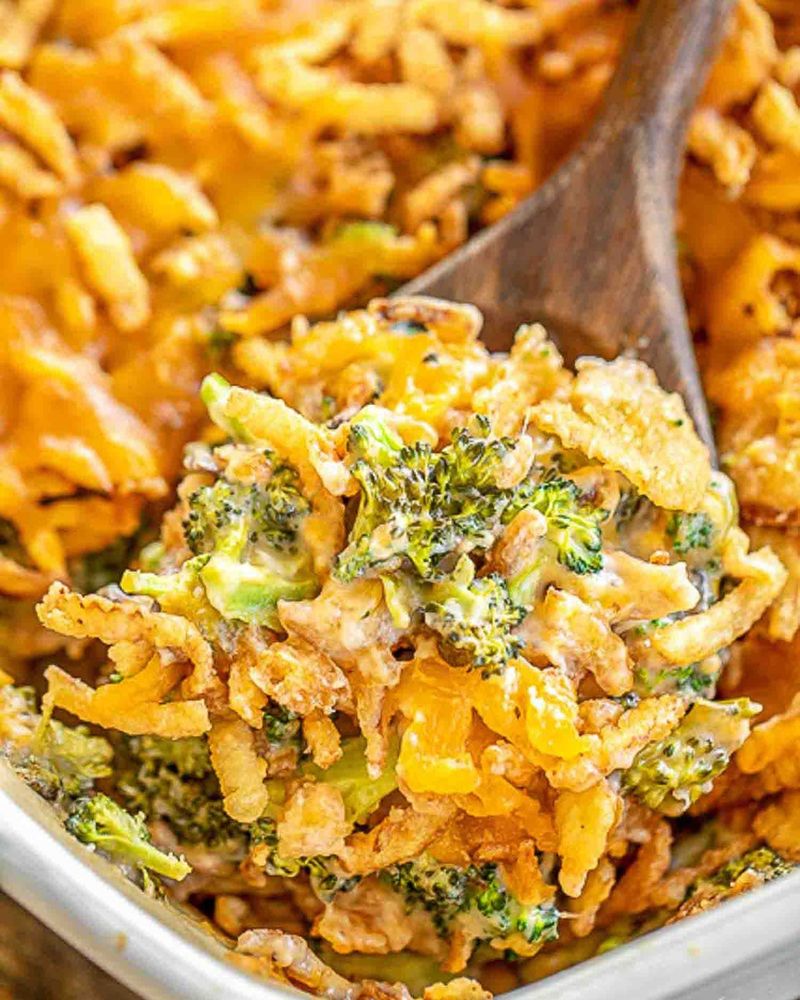 Broccoli and Cheddar Casserole