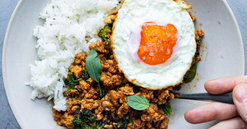 Speedy Thai Basil Chicken