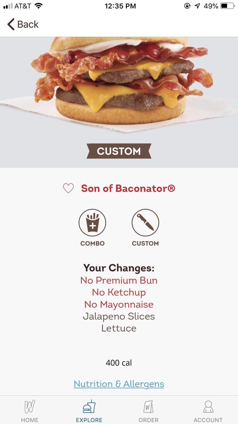 Ignoring Customization Options