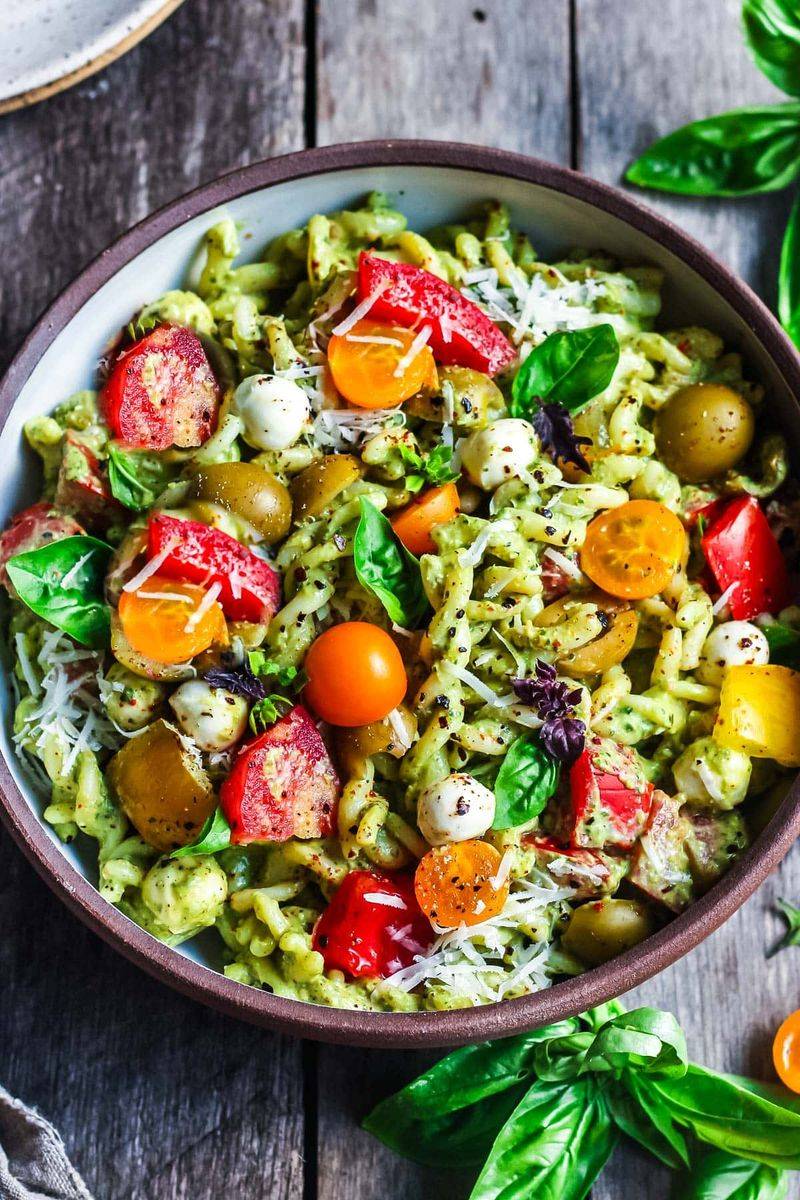 Pasta Salad With Pesto