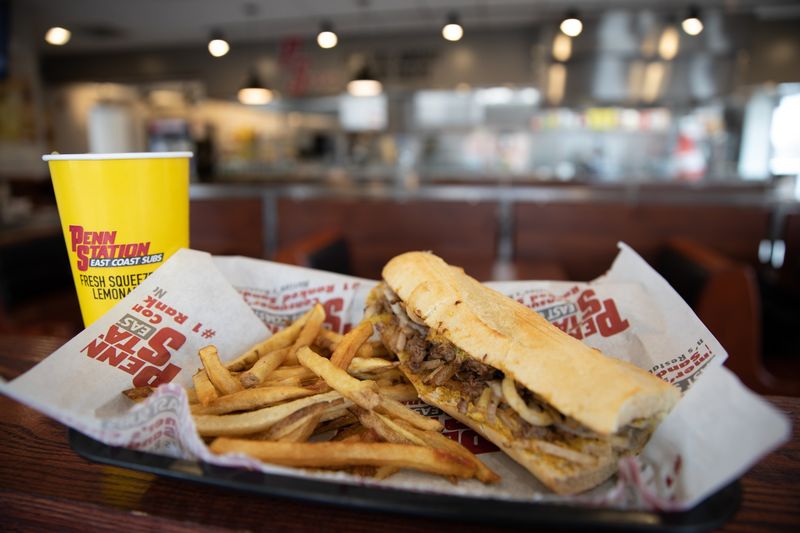 Penn Station's Philly Cheesesteak