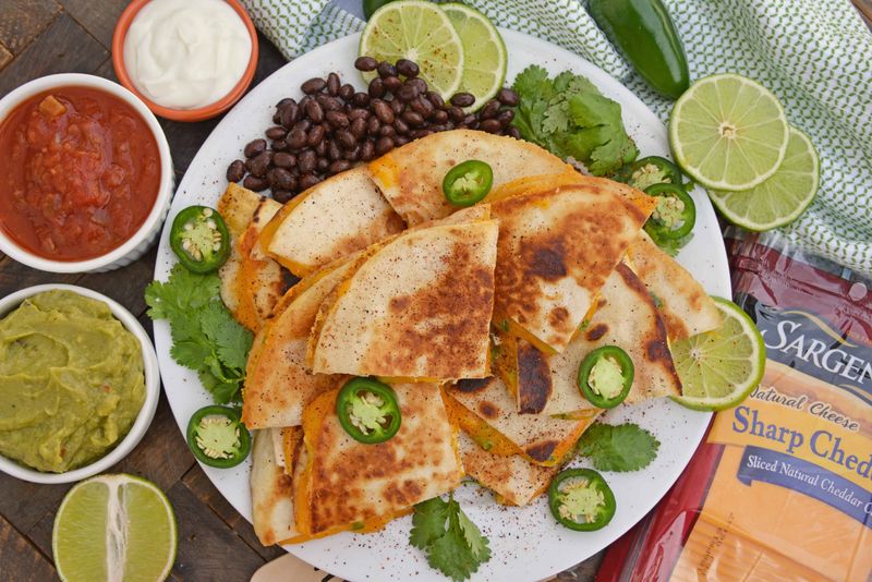Jalapeño Popper Quesadillas