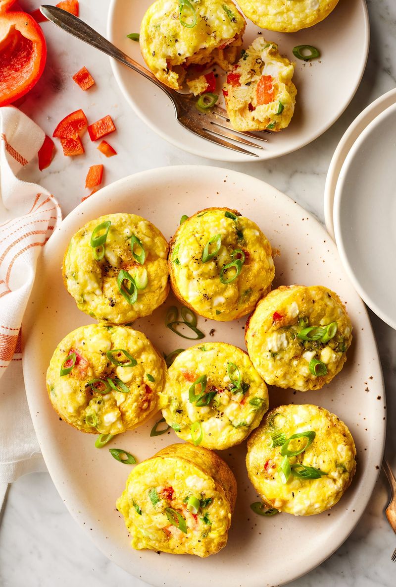 Egg And Vegetable Breakfast Muffins
