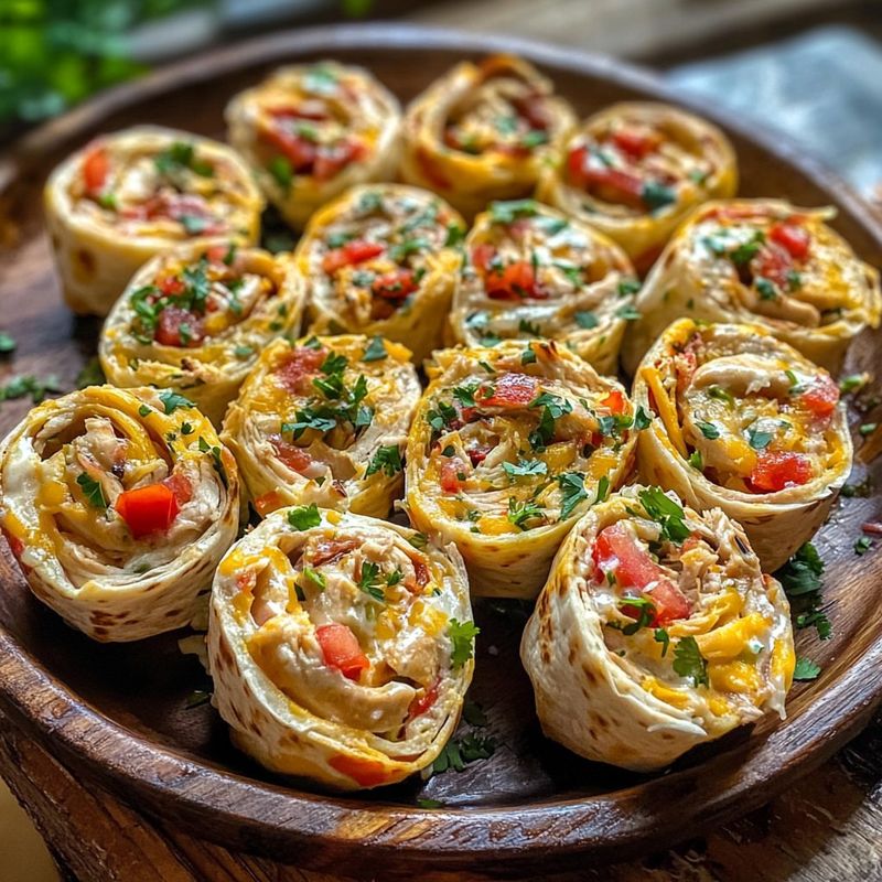 Tex-Mex Fiesta Pinwheels