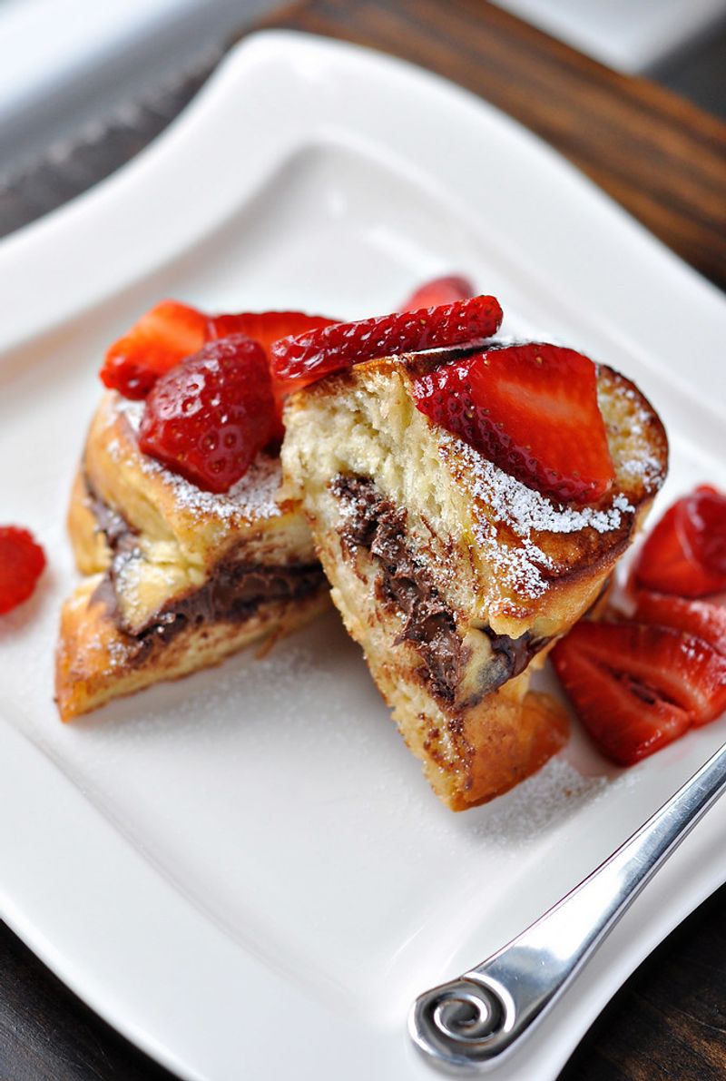 Nutella And Strawberries