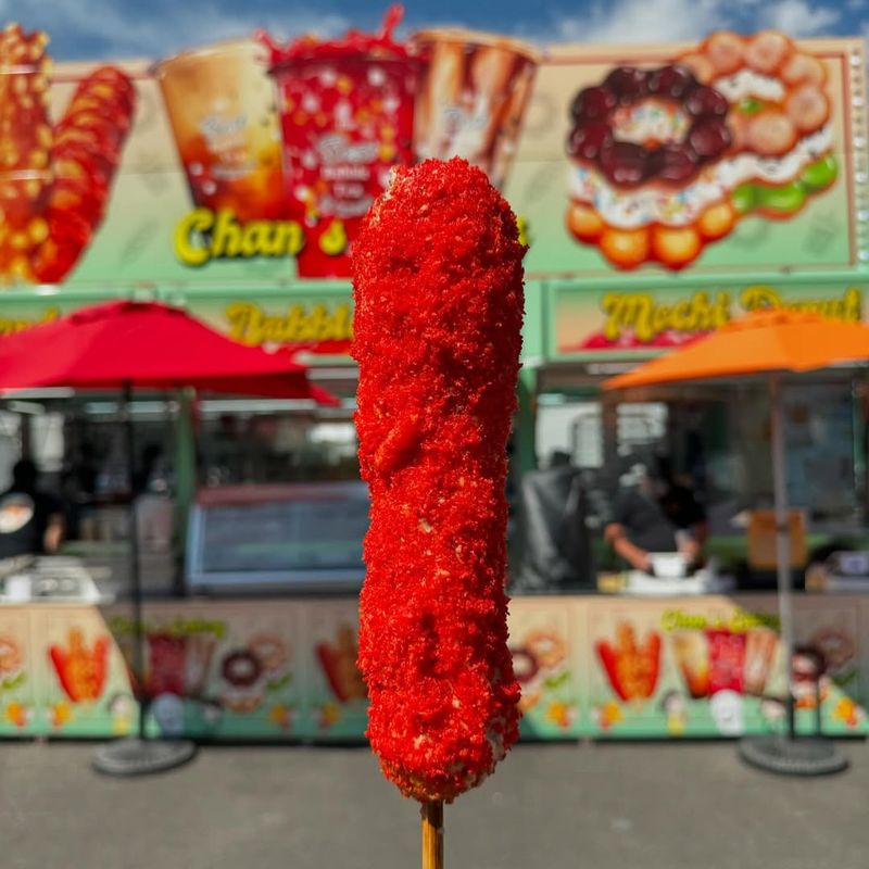 Hot Cheeto Corn Dog