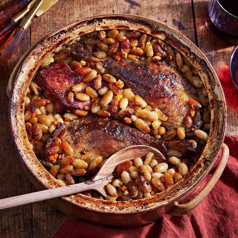 Cassoulet (Slow-Cooked Bean And Meat Casserole)