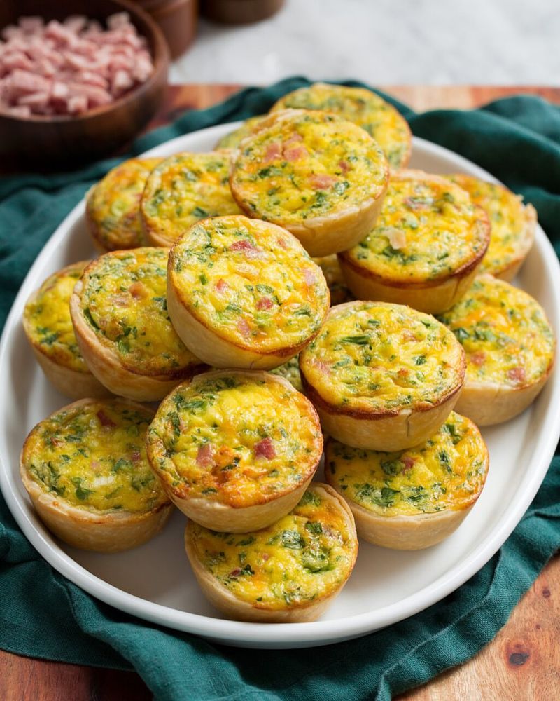 Mini Quiche Florentine
