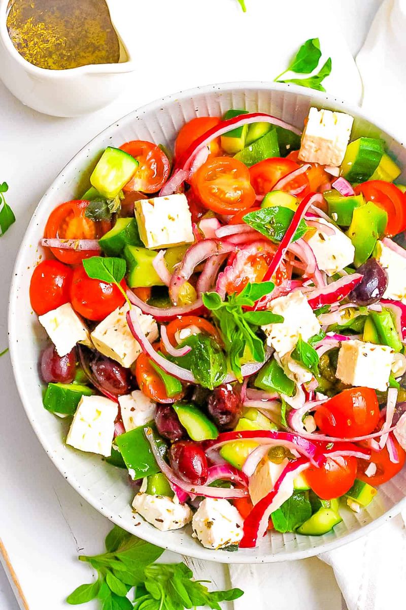 Keto Greek Salad