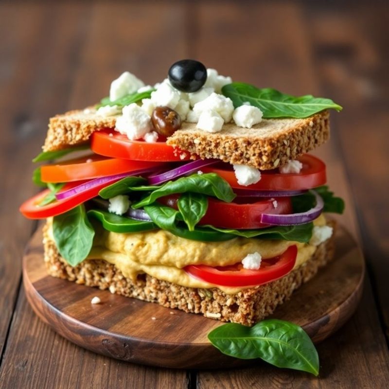 Mediterranean Veggie With Feta