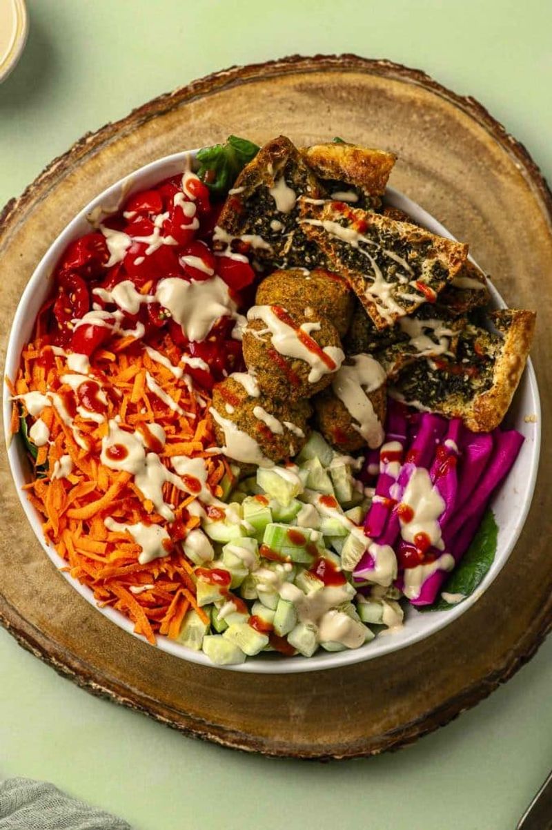 Crispy Falafel Buddha Bowls