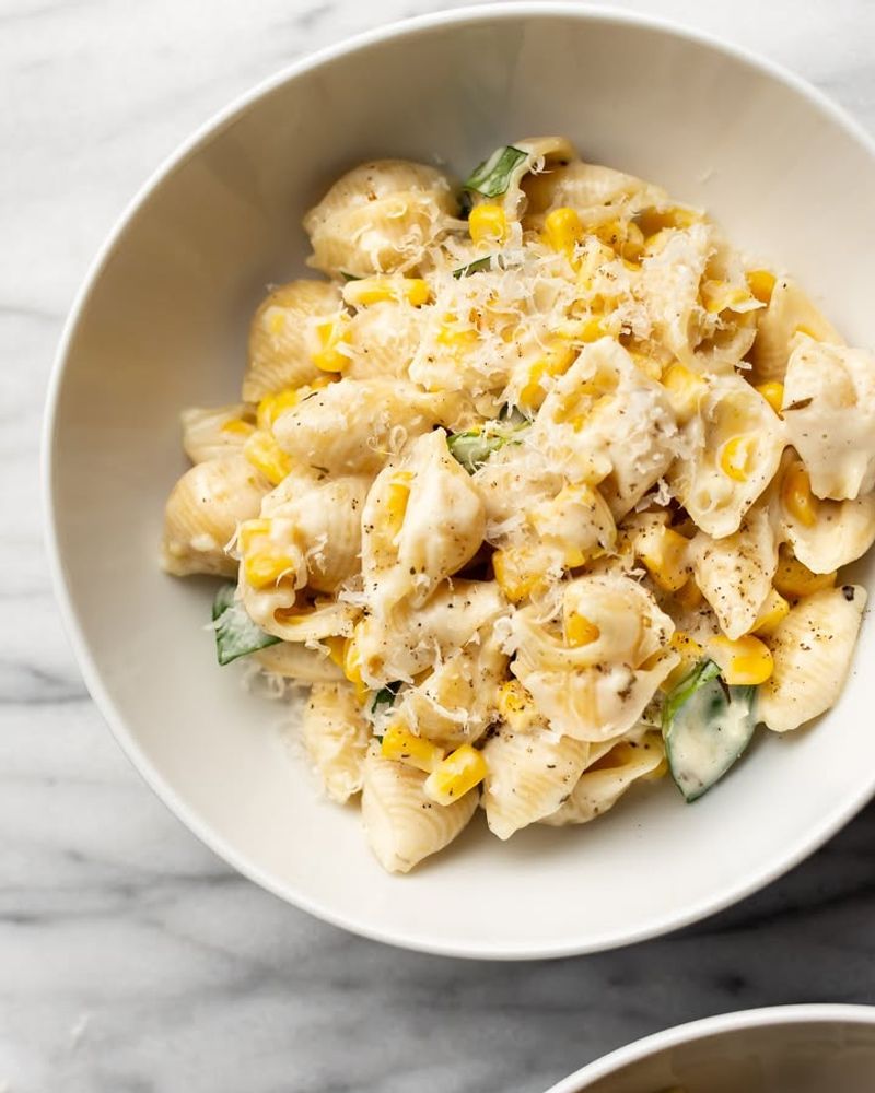 Creamy Corn Pasta