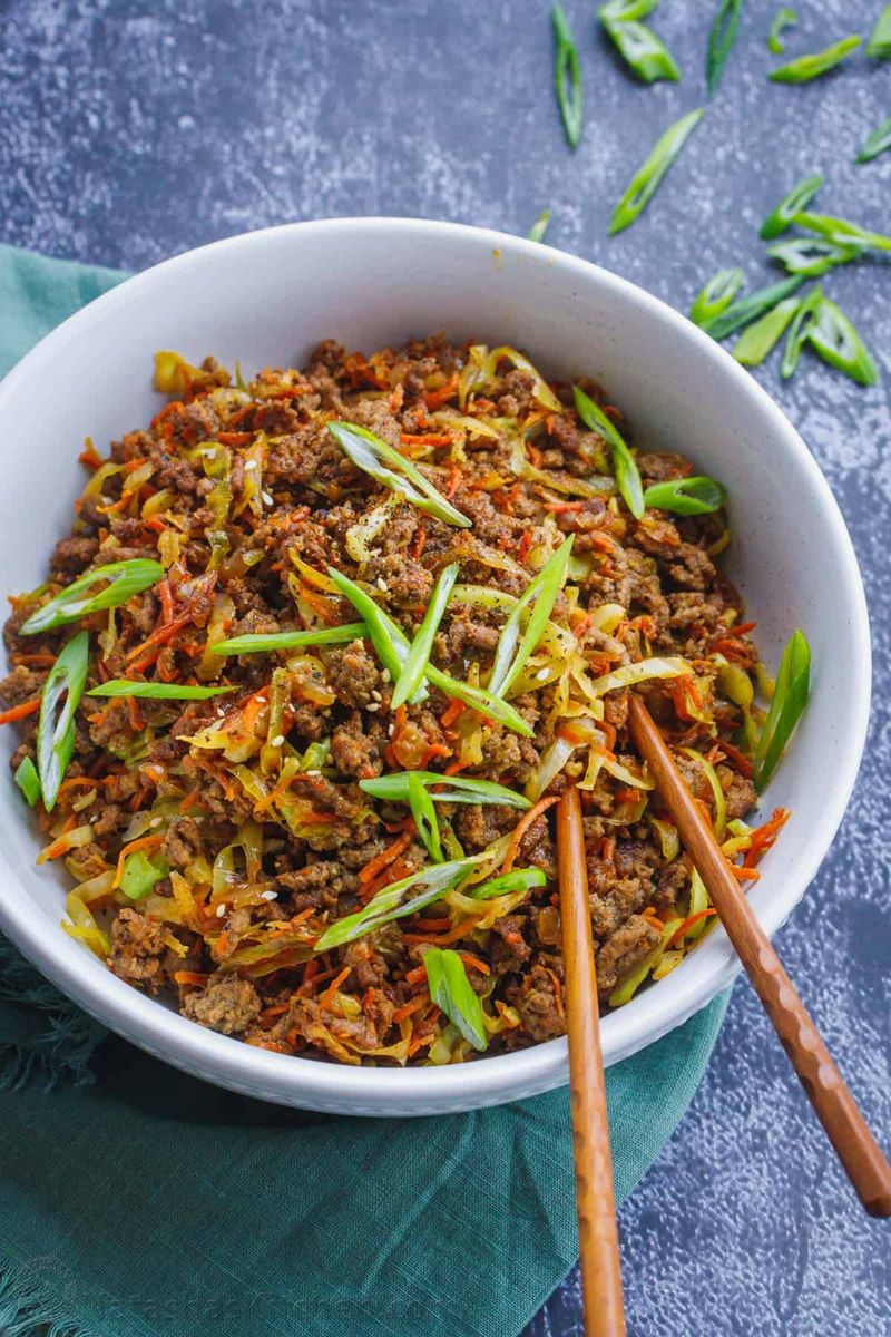 Egg Roll In A Bowl