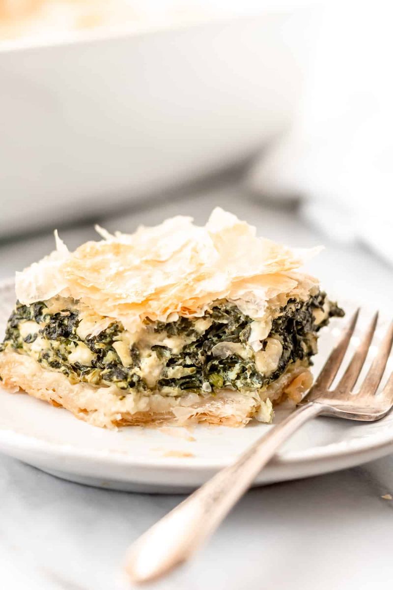 Keto Spanakopita
