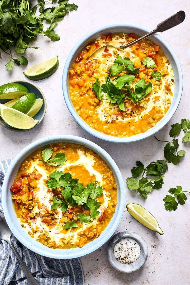 Coconut Curry Lentil Soup